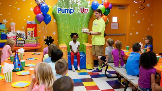 Pump it up birthday