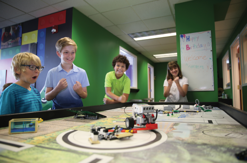 Summer Camp Using LEGO® & Robotics at Port Credit, Mississauga