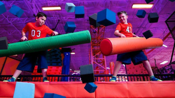 Foam pit battle