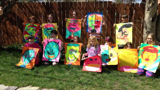 Children at Art Camp