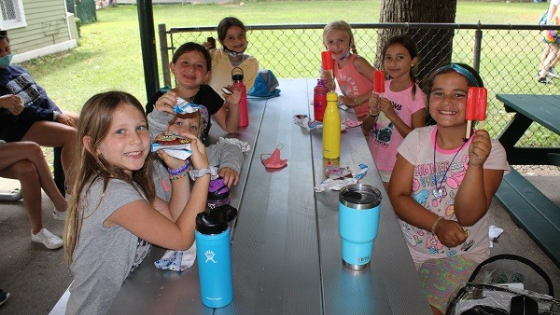 Child at Maplewood Camp