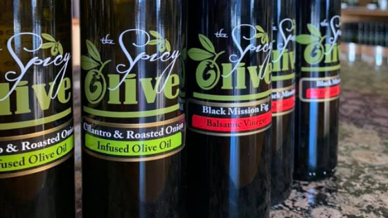 Spicy olive olive oil