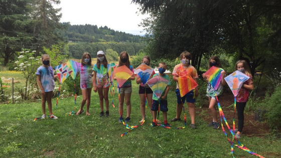 Kids with Kites