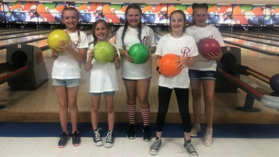 Children Bowling