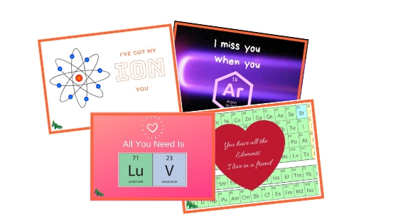 science valentines day cards